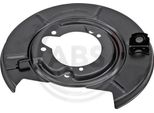 A.B.S. 11274 - Oe 34211162062 Piastra Paraspruzzi, Disco Freno Per Z3 (E36), Serie 3 (E36)