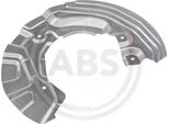 A.B.S. 11107 - Oe 34116780216 Piastra Paraspruzzi, Disco Freno Per Serie 1 (E81), Serie 1 (E87), Serie 1 (E88), Serie 1 (E82), Serie 3 (E90), Serie 3 (E93), Serie 3 (E92), Serie 3 (E91), Z4 (E89)