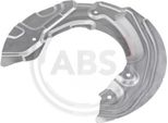 A.B.S. 11147 - Oe 34106762852 Piastra Paraspruzzi, Disco Freno Per Serie 1 (E81), Serie 1 (E87), Serie 1 (E88), Serie 1 (E82), Serie 3 (E90), Serie 3 (E93), Serie 3 (E92), Z4 (E89), Serie 3 (E91)