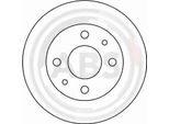 A.B.S. 16595 - Disco Freno Oe 40206 0M602 Per Almera I (N15)