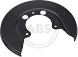 A.B.S. 11385 - Oe 8L0615611 Piastra Paraspruzzi, Disco Freno Per A3 (8L), Tt (8N), Leon (1M1), Octavia I (1U), Octavia Ii (1Z), Bora (1J), Golf Iv (1J)