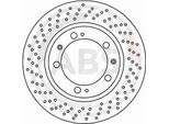 A.B.S. 16490 - Oe 993 351 043 01 Disco Freno Per 911 (993)