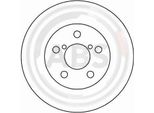A.B.S. 16554 - Oe 43512 42010 Disco Freno Per Rav 4 I (A1)