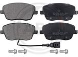 A.B.S. 37338 - Set Di Pastiglie Freno Oe 6Q0 698 151C Per Polo 9N, Roomster 5J, Fabia Ii 54, Fabia I 6Y, Ibiza 6L, Cordoba 6L