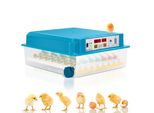 Tolletour Incubatrice Incubatrice Termometro Uova Di Pollo Incubatrice Incubatrice Per 64 Uova Di Pollo