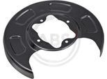 A.B.S. 11394 - Oe 5175507300 Piastra Paraspruzzi, Disco Freno Per Picanto (Sa)