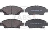 A.B.S. 37754 - Set Di Pastiglie Freno Oe 45022 TF0 G02 Per Jazz V Gr, Jazz Iv Gk, Jazz Iii, Insight Ze, CR-Z Zf, City V