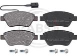 A.B.S. 37280 - Set Di Pastiglie Freno Oe Abarth 77365201 Per Bipper Tepee, Bipper Aa, Stilo, Qubo, Punto, Panda, Linea, Idea, Fiorino, Doblo, Bravo, 500 312, Nemo, Mito 955