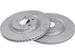 A.B.S. 18196 Disco Freno Oe 4H0615301H Compatibile Con A4 8K, A4 8W, A5 8T, A5 F5, A5 8F, A6 4G, A6 4A, A7 4G, A7 4K, A8 4H, A8 4N, Q5, Q7, Macan, Touareg