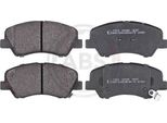 A.B.S. 37916 - Oe 58101 1RA00 Set Di Pastiglie Freno Per Accent Iv Rb, Accent Hc, I20 Gb, Ib, Solaria Hcr, Rio Iii Ub, Rio Iv Fb, Sc, Yb, Stonic Yb
