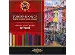 Gessetti Koh-I-Noor (Pastelli) 7X7 Toison D'or Set Da 24
