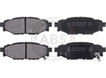A.B.S. 37499 - Oe 26696 AG010 Set Di Pastiglie Freno Per Gt 86 ZN6