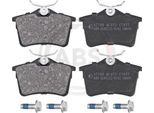 A.B.S. 37700 - Set Di Pastiglie Freno Oe 1608520480 Per Partner Tepee, Partner, 308 Sw I, Berlingo