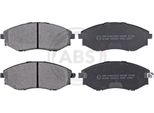 A.B.S. 37699 - Set Di Pastiglie Freno Oe 96475027 Per Epica KL1