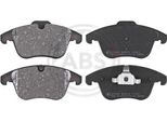 A.B.S. 37568 Set Pastiglie Freno, Freno A Disco Oe 1379971 Compatibile Con Freelander, Evoque, S60, S-Max, Mondeo, Galaxy, S80, V60, V70, XC70