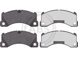 A.B.S. 37695 - Set Di Pastiglie Freno Oe 4M0698451BF Per Macan 95B, Touareg 7P, Touareg 7L, Panamera 971, Panamera 970, Cayenne 9Y, Cayenne 9PA, Cayenne 92A