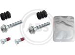 A.B.S. 55004 Set Boccole Di Guida, Pinza Freno Oe 7701203375 Compatibile Con Clio, Logan, Twingo, Thalia, Sandero, Rapid, Megane, Express
