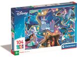 Puzzle Clementoni 104 Pezzi Superkolor Magical Moments 25766