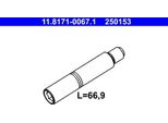Ate 11.8171-0067.1 Perno Di Guida, Pinza Freno Oe 34116757036 Compatibile Con A6 4F, A8 4E, A8 4D, Serie 3 E90, Serie 3 E93, Serie 3 E92, Serie 3 E91, Serie 5 E60, Serie 5 E61, Serie 6 E63, Serie 6 E64, Serie 7 E65, X1, X5, Classe M, Classe R, Alhambra, S60, V70, XC90, Multivan V, Phaeton, Sharan, Touareg, Transporter Iv, Transporter V