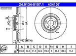 Ate 24.0134-0107.1 - Oe 4G0 615 301 C Disco Freno Per A6 (4G)