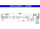 Ate 24.5112-0470.3 - Tubo Freno Oe 4806 C3 Per Jumper, Ducato, Boxer