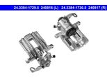 Ate 24.3384-1729.5 Pinza Freno Oe 1J0615423D Compatibile Con A3 8L, Tt, Cordoba, Ibiza, Leon, Toledo, Fabia, Roomster, Golf Iv, New Beetle, Polo 9N, Polo 6V