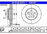Ate 24.0126-0151.1 - Oe 4668070 Disco Freno Per Maverick