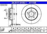 Ate 24.0111-0155.1 - Oe 1223540 Disco Freno Per Focus Ii, C-Max, Focus C-Max (DM2)
