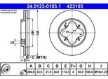 Ate 24.0123-0103.1 - Oe 45251 SN7 E40 Disco Freno Per Accord Iv, Accord V