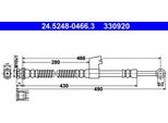 Ate 24.5248-0466.3 - Oe 58731 1C000 Tubo Freno Per Getz (Tb)