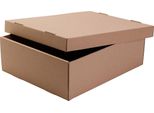 Creativ Company School Box Scatola Di Cartone Con Coperchio Marrone