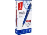 Penna Gel Blu Liscia (12 Pezzi) Memobe