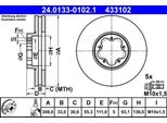 Ate 24.0133-0102.1 - Disco Freno Oe 1842633 Per Transit V363, Tourneo Custom, Transit Custom
