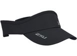 2Xu Run Visor Nero Uomo, Donna Nero Taglia Unica