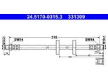 Ate 24.5170-0315.3 - Oe 171 611 701 L Bremsschlauch Per Toledo I (1L2), Jetta Ii (165, 19E, 1G2)
