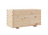 Vidaxl Fioriera 90X40X49,5 Cm In Legno Di Pino Massiccio