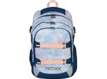 Neoxx Zaino Della Scuola Con Scomparto Per Laptop Active Pro School Backpack Dreaming Of Pastel Blu