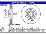 Ate 24.0130-0113.1 - Oe 8D0 615 301 K Disco Freno Per A4 (8E), A4 (8D), A4 (8H), A6 (4B), Exeo (3R)