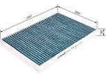 Bosch 0 986 628 513 - Oe 8E0 819 439 Filtro Aria Abitacolo Per A4 (8E), A4 (8H), A6 (4B), Exeo (3R)