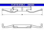 Ate 11.8116-0109.1 - Oe 34 11 1 160 348 Molla, Pinza Freno Per Serie 3 (E36), Serie 3 (E46), Z3 (E36), Z4 (E85)