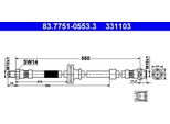 Ate 83.7751-0553.3 - Oe 34 30 3 414 661 Tubo Freno Per X3 (E83)