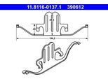 Ate 11.8116-0137.1 Molla, Pinza Freno Oe 34116763028 Compatibile Con Serie 1 E81, Serie 1 E87, Serie 1 E88, Serie 1 E82, Serie 3 E90, Serie 3 E93, Serie 3 E92, Serie 3 E91, Serie 5 E60, Serie 5 F10, Serie 5 E61, Serie 5 F11, X1, Z4 E89