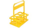 Merco Holder 6 Portabottiglie In Plastica Giallo Confezione 1 Pz