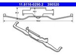 Ate 11.8116-0290.2 - Oe 34 11 6 752 424 Molla, Pinza Freno Per X3 (E83), X5 (E53), Serie 5 (E39), Serie 7 (E38)