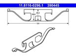 Ate 11.8116-0296.1 Molla, Pinza Freno Oe 34212227672 Compatibile Con Serie 1 E82, Serie 3 E46, Serie 3 E90, Serie 3 E93, Serie 3 E92, Serie 3 E91, Serie 5 E39, Serie 5 E60, Serie 5 F07, Serie 5 E61, Serie 6 E63, Serie 6 E64, Serie 7 E65, Serie 7 F01, Serie 8 E31, X1, X3, X5, Z4 E86, Z4 E85, Z8 E52, Range Rover