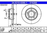 Ate 24.0310-0260.1 - Oe 4B0 615 601 B Disco Freno Per A6 (4B)