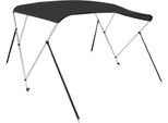 Vidaxl 3-Bow Bimini-Top Nero 183X140X137 Cm