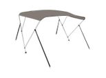 Vidaxl 3-Bow Bimini-Top Grigio 183X140X137 Cm