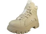 Buffalo Sneaker Bassa Donna Aspha Nc Mid Warm 1622185 Cream