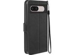 Mayaxess, Custodia A Portafoglio Google Pixel 8A Funzione Stand Con Cinturino, Nero